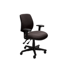 Buro Roma 2 Lever Mid Back Office Chair With Armrest