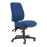 Buro Roma 3 Lever High Back Ergonomic Office Chair, Blue, Black Nylon Base BS217-61-BB