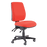 Buro Roma 3 Lever High Back Ergonomic Office Chair, Red, Black Nylon Base BS217-66