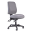 Buro Roma 3 Lever High Back Ergonomic Office Chair, With Seat Slide, Black Nylon Base, Charcoal, Assembled Commercial Address BS217-62+B34191P-AS--COM