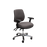 Buro Roma 3 Lever High Back Office Chair With Armrest Charcoal / Polished Aluminium / Assembled - Delivery to commercial address BS217-62+PC068+180-2-AS-COM