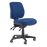 Buro Roma 3 Lever Mid Back Office Chair, Blue Fabric, Nylon Base BS219-61