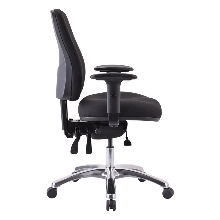 Buro Roma Executive High Back 24/7 Office Chair With Armrest BS217C-63-SS-PRO
