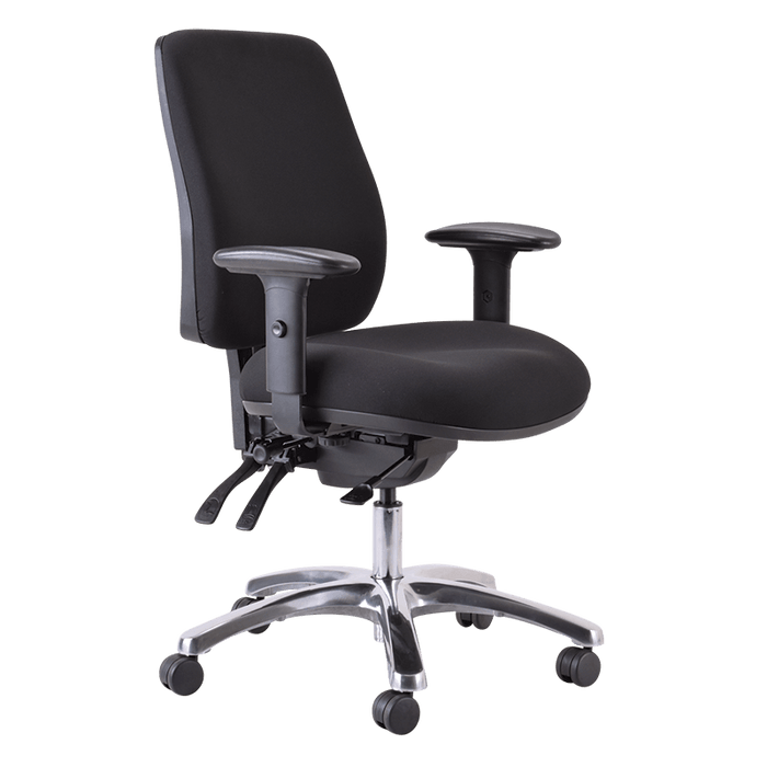 Buro Roma Executive High Back Office Chair With Arm Rest Ready to Assemble BS217C-63-SS