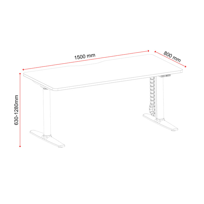 Buro Syntra Electric Height Adjustable Desk