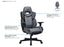 Buro X PowerA Raider Ergo Gaming Chair, Grey PU BS154-PU3-2
