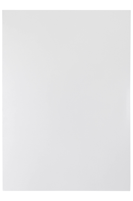 Marbig Presentation Folder Glossy White Single Pocket x 20