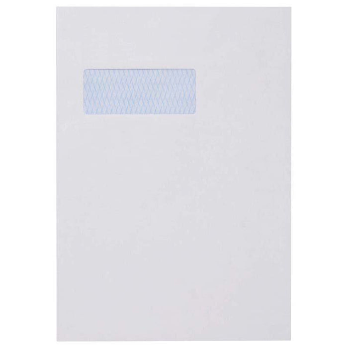 C4 / A4 White Window Tropical Seal Envelopes x 250 CX133328