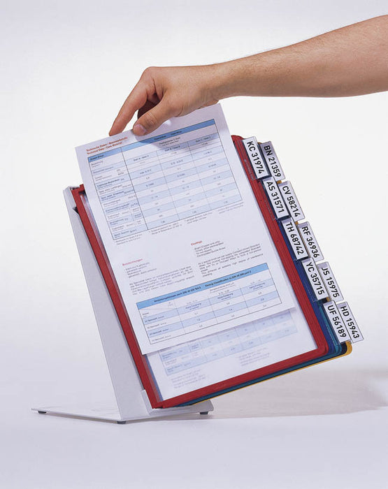 Durable Vario Table 10 A4 Display System 10 Assorted Panels