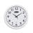 Carven Quartz Wall Clock 450mm White