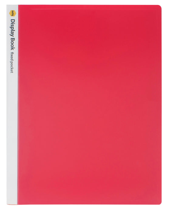 Marbig A4 Display Book 20 pocket Red