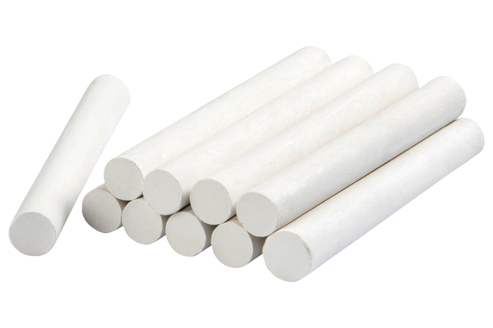 Texta Dustless Chalk White Pack of 10