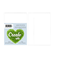 C6 / A6 White Envelope x 25's pack DP15534