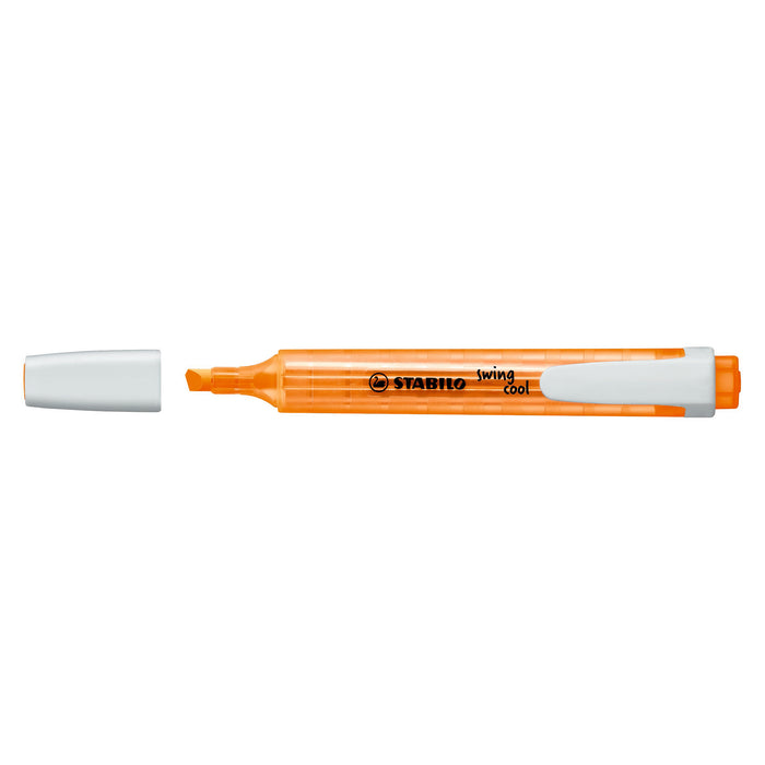 Stabilo Swing Cool Highlighter Orange, Box of 10 (275/54)