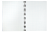Spirax A4 Black Polypropylene Cover Grid Book, Side Opening, 200 Pages (P595G)