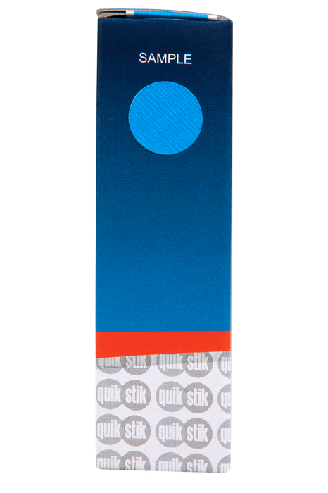 Quikstik Blue Circular Labels 14mm
