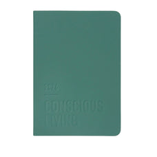 Letts of London Diary Conscious Evergreen A5 Week to View Pine 2026