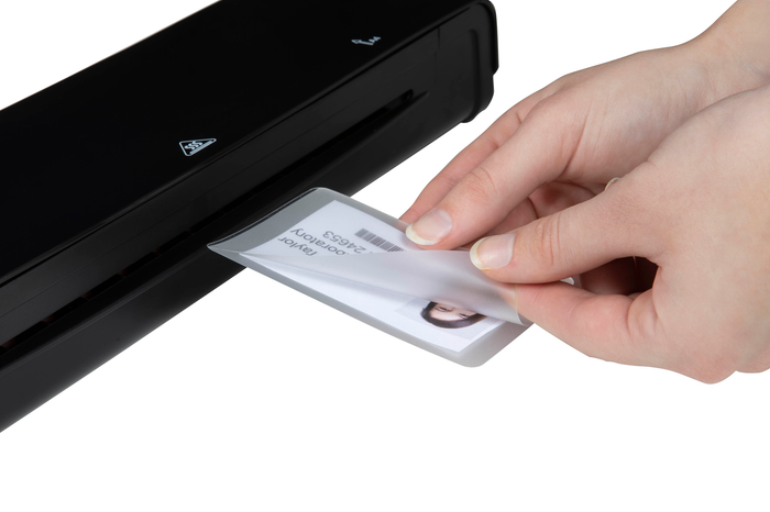 GBC Laminating Pouch, 64mm x 99mm, Gloss, 125 Micron, Pack of 100's