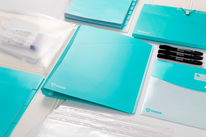 Marbig A4 Professional Antimicrobial Polyprop Doculope Document Wallet