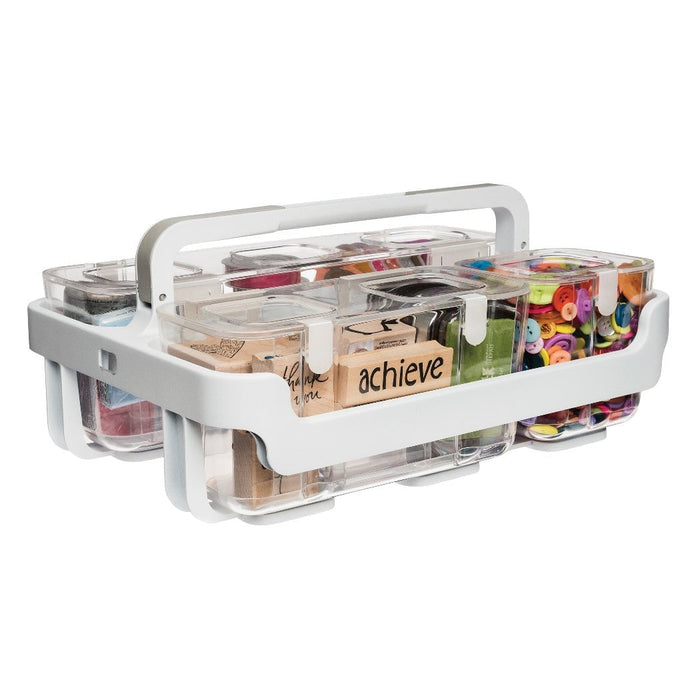 Caddy Organiser plus 3 Containers (Small, Medium and Large) LX29003CR