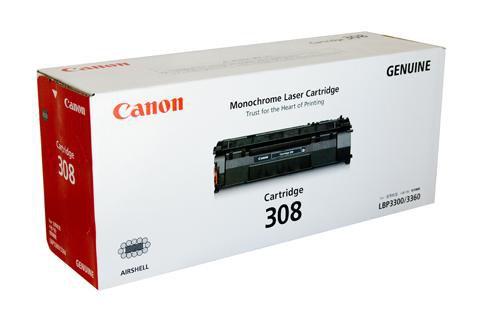 Canon 308 / Cart308 Black Genuine Toner DSCART308