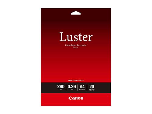 Canon A4 Luster Photo Paper 20's pack DSCLU101A4