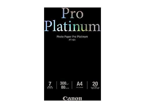 Canon A4 Pro Platinum Photo Paper 20's pack DSCPT101A4