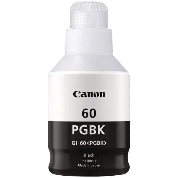 Canon GI60BK / GI-60 Black Genuine Ink DSCI60B