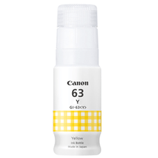 Canon GI63 / GI63Y Yellow Pixma Megatank Ink DSCI63Y