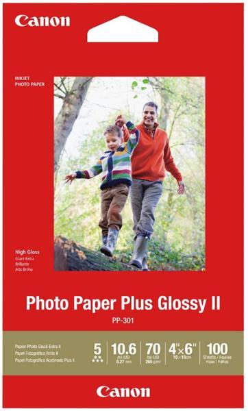 Canon Glossy II Photo Paper 6" x 4" 275gsm x 100 Sheets DSCPP301100