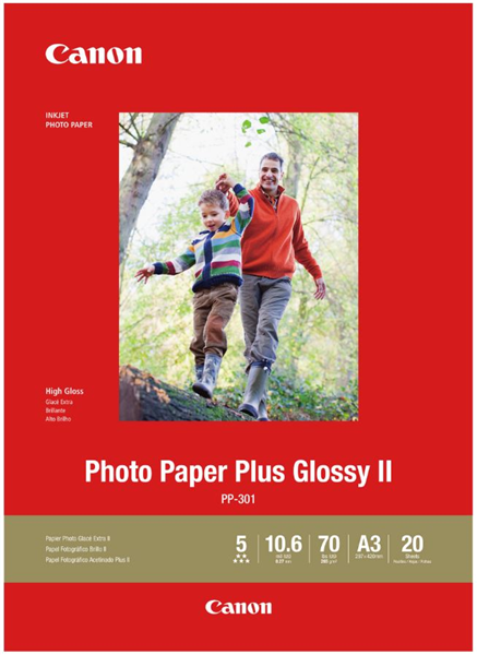 Canon Glossy II Photo Paper A3+ 275gsm x 20 Sheets DSCPP301A320