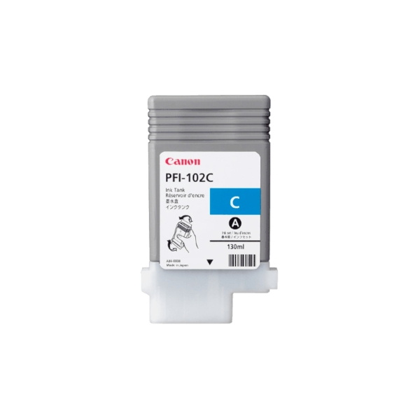 Canon PFI102 / PFI-102C Cyan Original Ink Cartridge DSCI102C