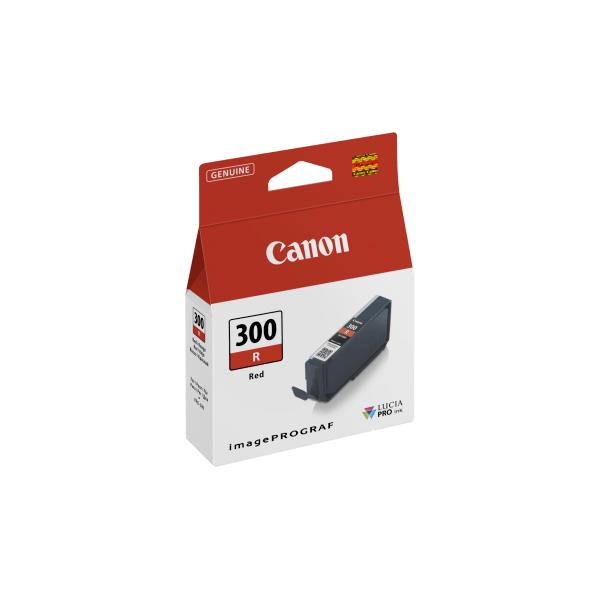 Canon PFI300 / PFI-300 Red Original Ink Cartridge DSCI300R