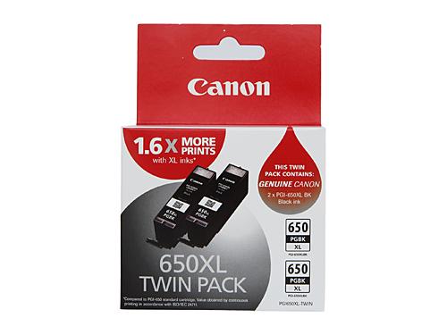 Canon PGI650XL / PGI-650XL Black Original Ink Twin Pack DSCI650XLT