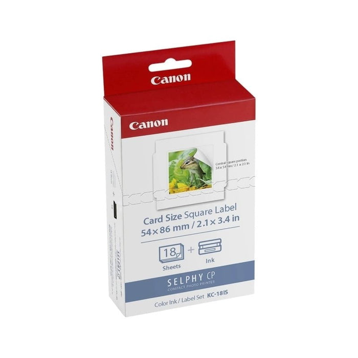 CanonKC18IS Ink & card Pk DSCKC18IS