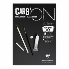 CarbON A3 Black 120gsm 20 Sheets Pad FPC975040C