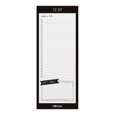 Carpe Diem Magnetic To Do List Black FPP9118CD