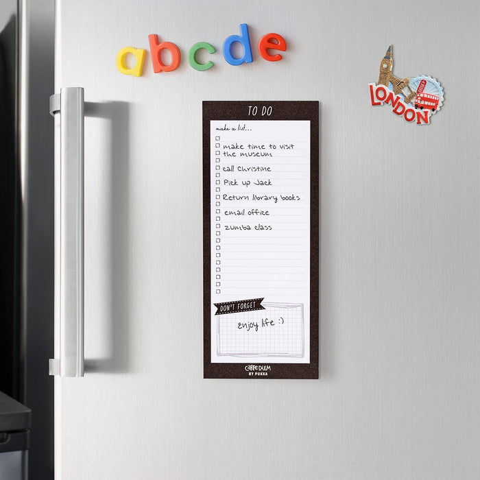 Carpe Diem Magnetic To Do List Black FPP9118CD