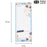 Carpe Diem Magnetic To Do List Ditzy Floral FPP9206CD