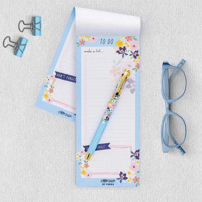 Carpe Diem Magnetic To Do List Ditzy Floral FPP9206CD