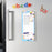 Carpe Diem Magnetic To Do List Ditzy Floral FPP9206CD