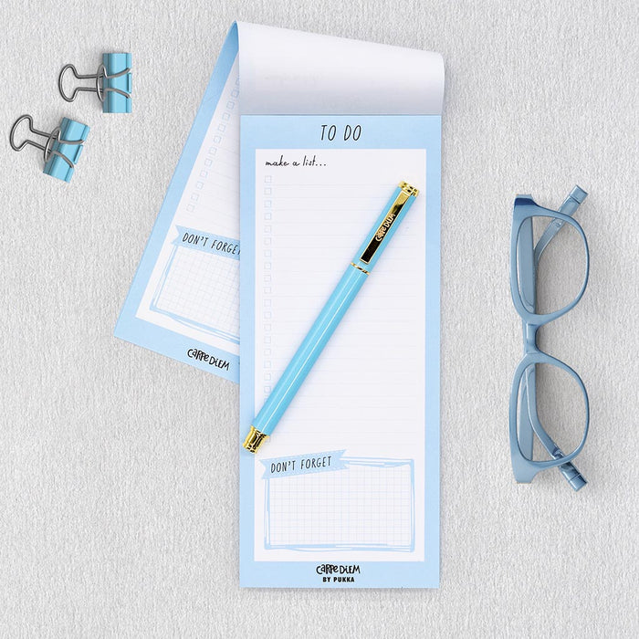 Carpe Diem Magnetic To Do List Sky Blue FPP9176CD