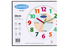 Carven CL300EDU12 Educational Wall Clock AOCL300EDU12