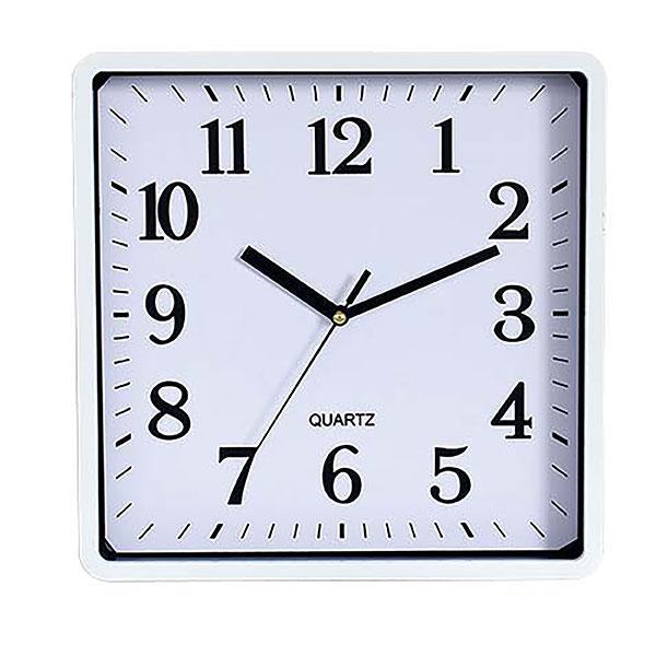 Carven Quartz Wall Clock 250mm White AOCL250FSWH