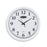 Carven Quartz Wall Clock 450mm White AOCL450WH