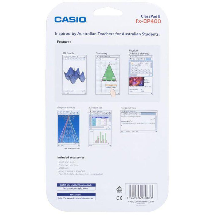 Plus Casio Classpad Ii Casio ClassPad II FX-CP400 Graphic