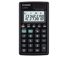 Casio SL-797TV 8 Digit Portable Calculator DSCASSL797TVBKBP