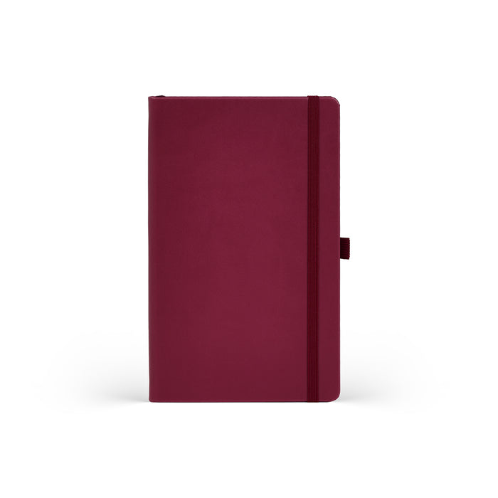 Castelli All Colour Ruled Notebook, Burgundy, 130mm x 210mm CX1000774