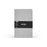 Castelli Harris Ruled Notebook, Cloudy Grey, 130mm x 210mm CX1000768