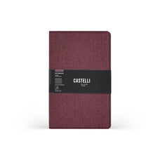 Castelli Harris Ruled Notebook, Royal Grape, 130mm x 210mm CX1000765